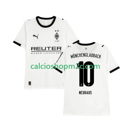 Borussia Monchengladbach Florian Neuhaus 10 Maglia Prima 2025/2026 Manica Corta